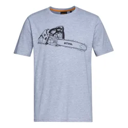 T-shirt "MS 500i" gris Homme STIHL