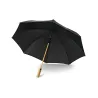 Parapluie automatique avec poignée en bambou