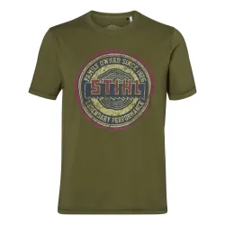 T-shirt "HERITAGE" Homme - VERT OLIVE STIHL
