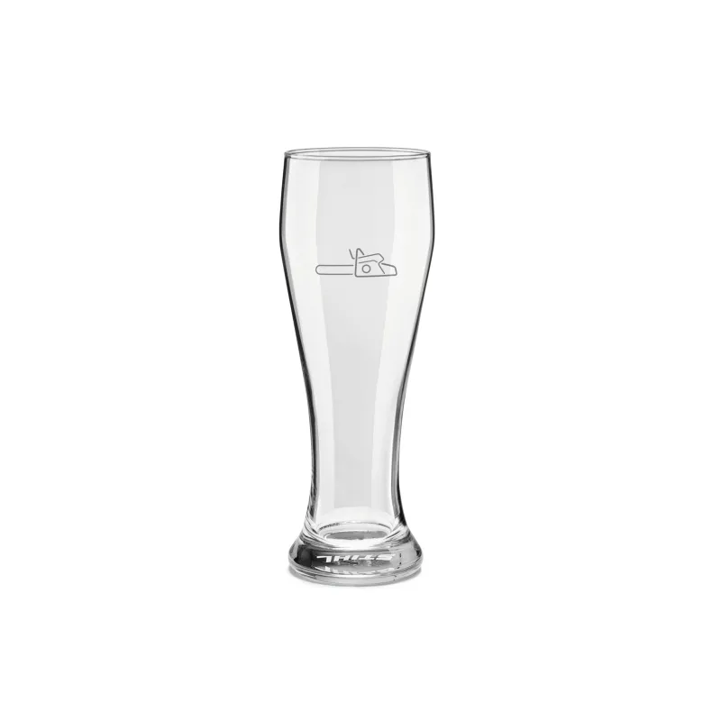 Ensemble de 2 verres à bière blanche