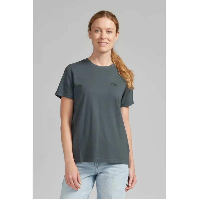 T-shirt BASIC gris Femme