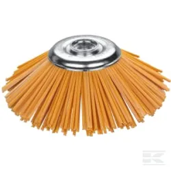 Brosse à désherber sensible 165 x 25,4 mm en PBT