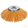 Brosse à désherber sensible 165 x 25,4 mm en PBT