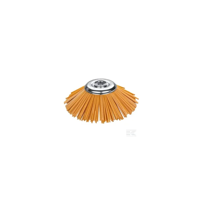 Brosse à désherber sensible 165 x 25,4 mm en PBT