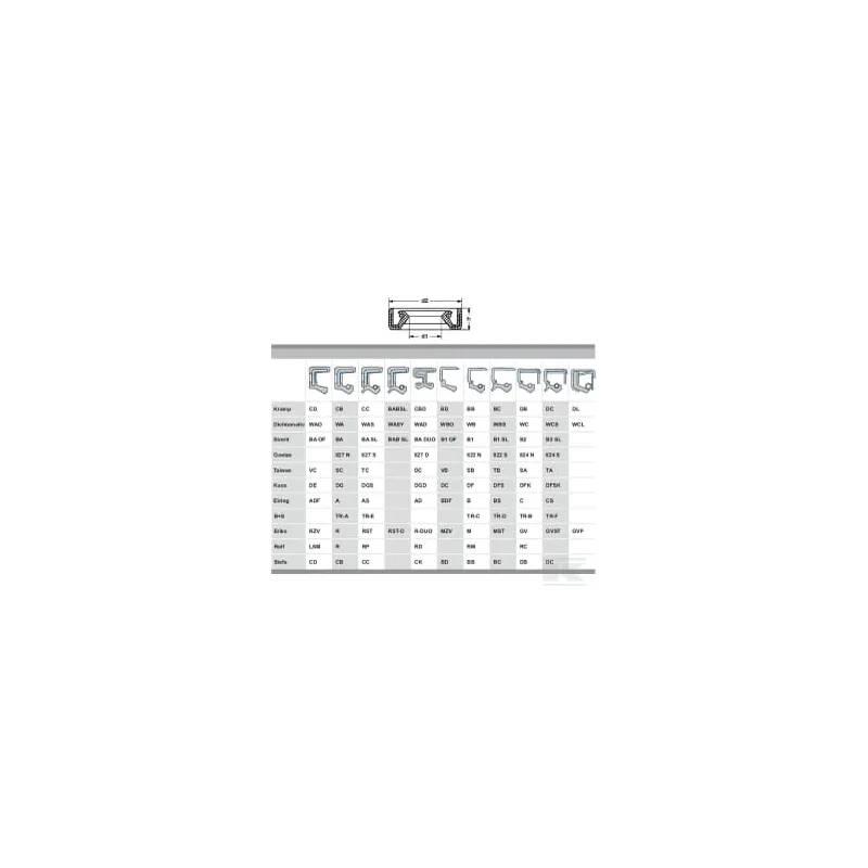 Joint d'arbre 1 3/4x2 1/4x5/16