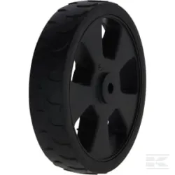 Roue Ø200 mm caoutchoutée