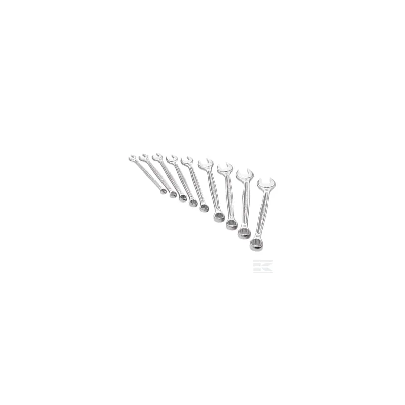 Jeu de 8 cles mixtes std