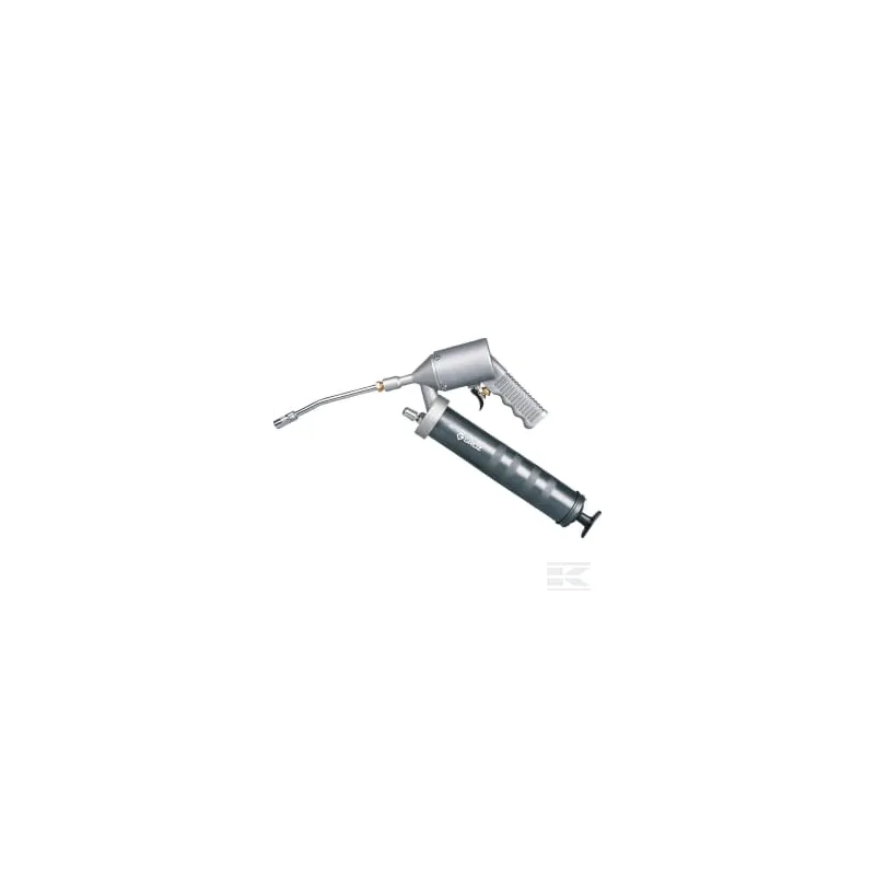 Pompe à graisse pneumatique + flexible Groz