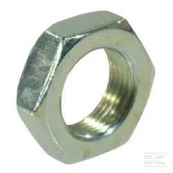 Écrou hexagonal bas DIN439 M8x1.25 acier zingué Classe 4 Kramp
