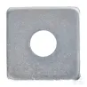 Rondelle carrée M8x3mm, Acier zingué DIN 436 Kramp