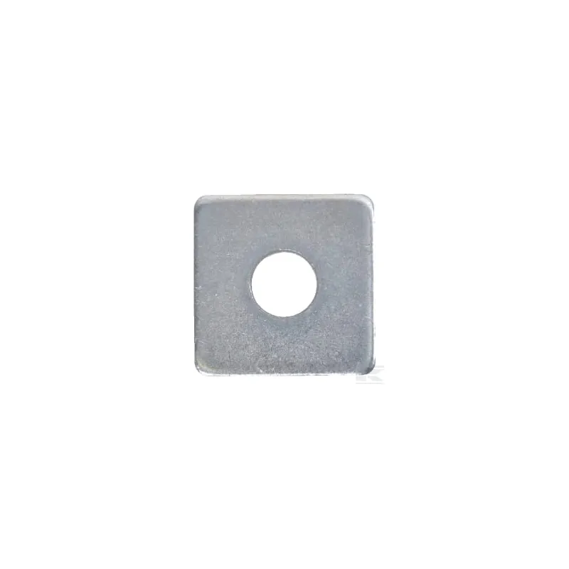 Rondelle carrée M8x3mm, Acier zingué DIN 436 Kramp