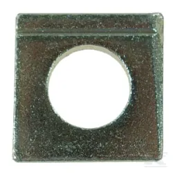 Rondelle conique carrée M8x22x4,6/1,5mm, Acier zingué DIN 435 Kramp