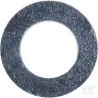 Rondelle M5x9.5x1mm, Acier zingué DIN 433 Kramp