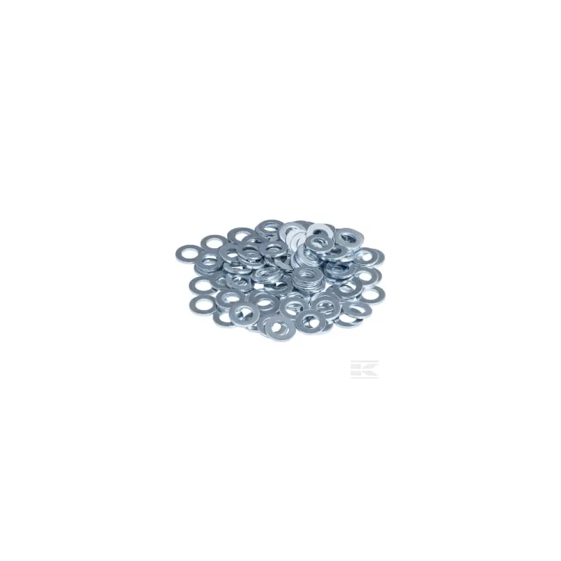 Rondelle M5x9.5x1mm, Acier zingué DIN 433 Kramp