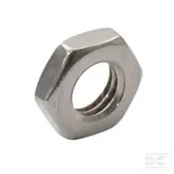 Écrou hexagonal bas métrique DIN439 M10 A4