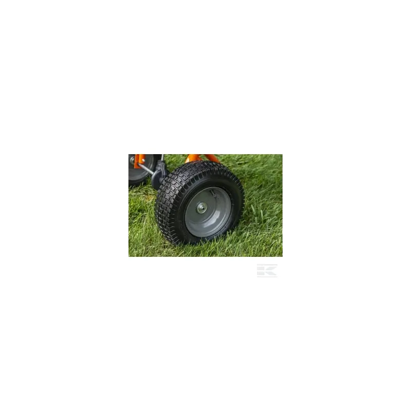 Épandeur d'engrais avec bouton poussoir 50 kg