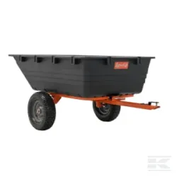 Remorque avec caisse en plastique 450 kg