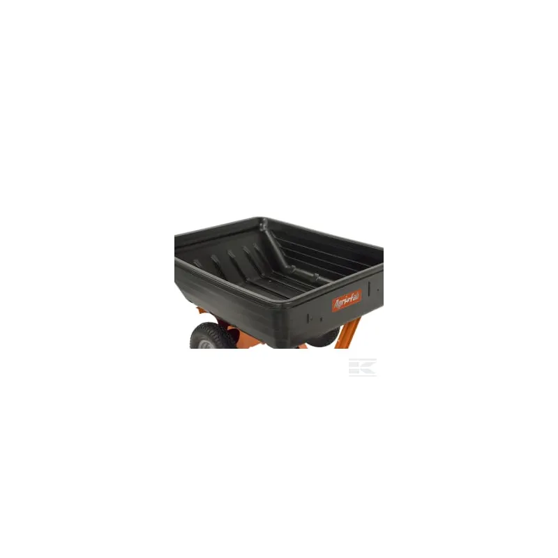 Remorque avec caisse en plastique 450 kg
