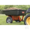 Remorque avec caisse en plastique 450 kg