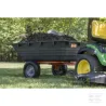 Remorque avec caisse en plastique 450 kg