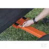 Remorque avec caisse en plastique 450 kg
