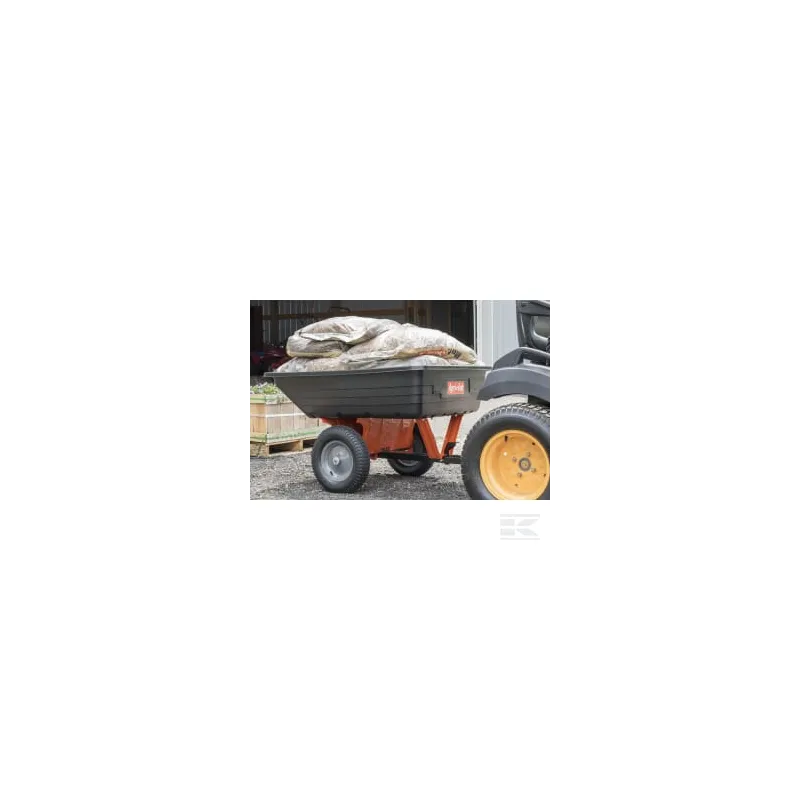 Remorque avec caisse en plastique 450 kg