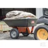 Remorque avec caisse en plastique 450 kg