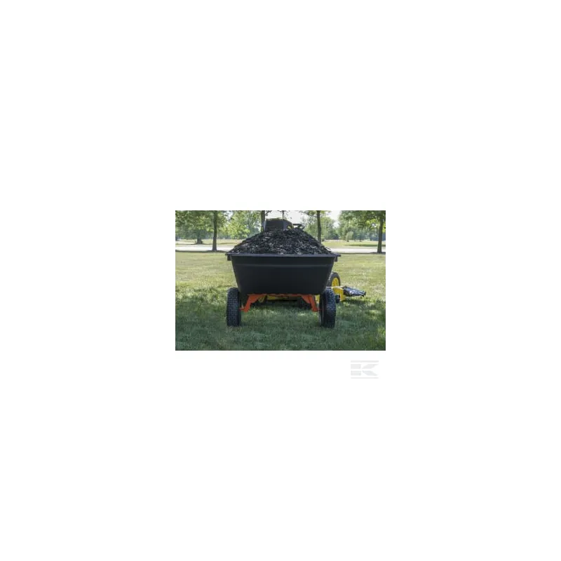 Remorque avec caisse en plastique 450 kg