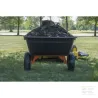 Remorque avec caisse en plastique 450 kg