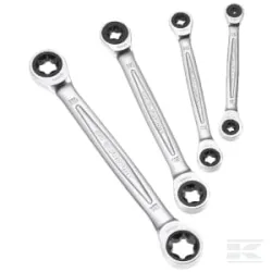 Jeu de 4 clés à cliquet Torx®
