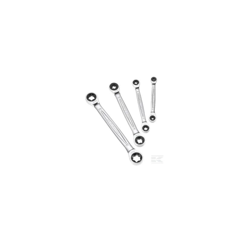 Jeu de 4 clés à cliquet Torx®