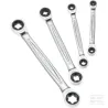 Jeu de 4 clés à cliquet Torx®