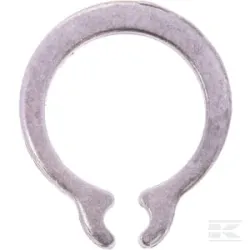 Circlip extérieur 9x1mm DIN471 Acier inoxydable Kramp