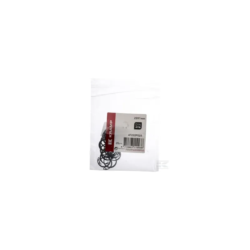 Circlip 22 mm int.