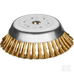 Brosse à désherber 180 x 25,4 mm en laiton premium pro 36 nœuds