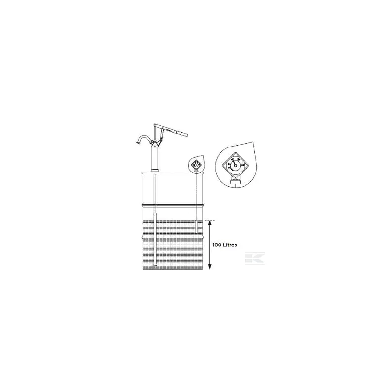 Indicateur niveau de tambour 3/4"