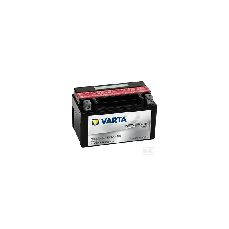 Batterie 12V 6Ah 105A AGM Powersports VARTA