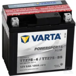 Batterie 12V 5Ah 120A AGM Sports motorisés VARTA