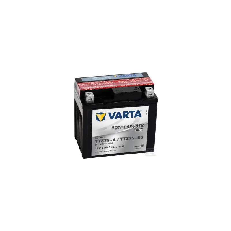 Batterie 12V 5Ah 120A AGM Sports motorisés VARTA