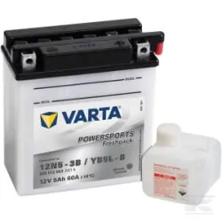 Batterie 12V 5Ah 60A Sports motorisés Freshpack VARTA
