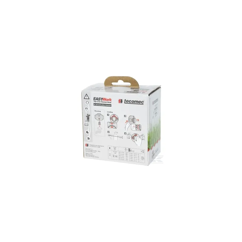 Tête de coupe "EASY Work" 4 1/4" MD M8x1,25 LH M/M10x1,25 LH F, EW109