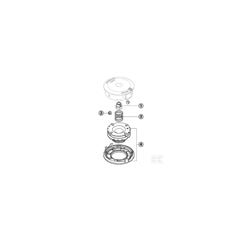 Tête de coupe TapNGo « EL130 » EASYLoad Neutral 130mm