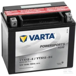 Batterie 12V 10Ah 150A AGM Powersports VARTA