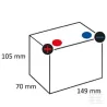 Batterie 12V 8Ah 115A AGM Sports motorisés VARTA