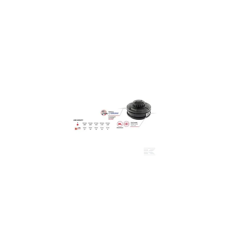 Tête de coupe "EASY Work" 4 1/4" MD M10x1 LH F/M12x1.50 LH F, EW109