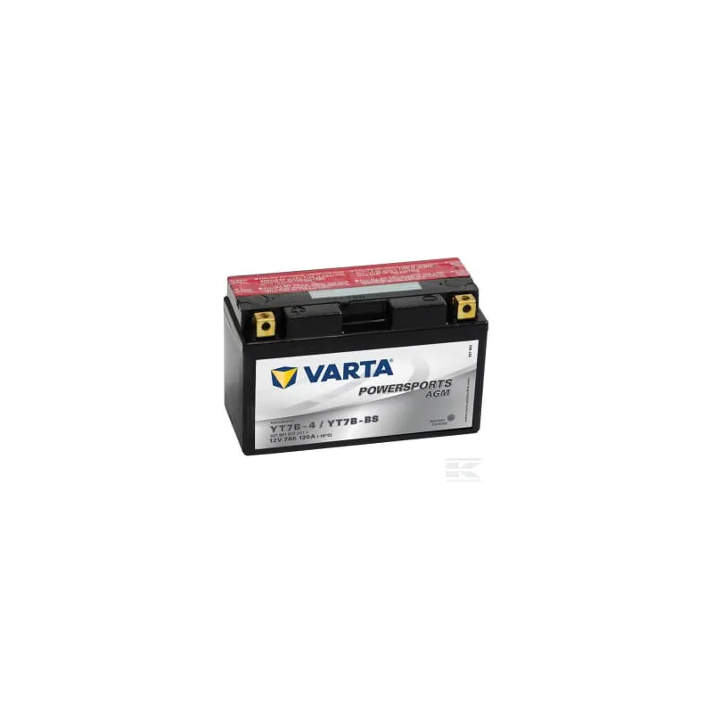 Batterie 12V 7Ah 120A AGM Sports motorisés VARTA