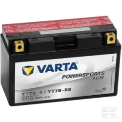 Batterie 12V 7Ah 120A AGM Sports motorisés VARTA