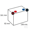 Batterie 12V 12Ah 160A Sports motorisés Freshpack VARTA