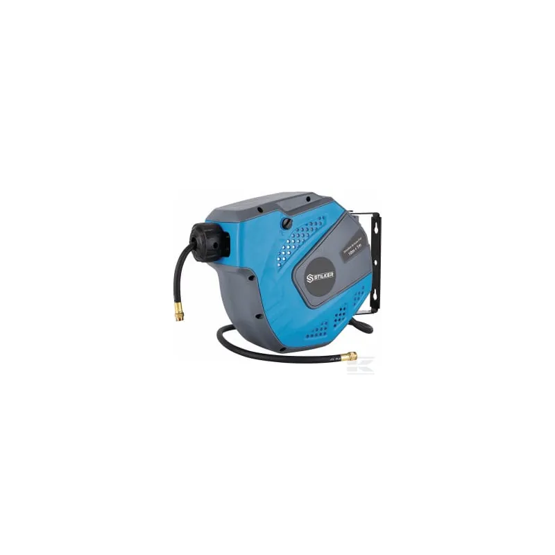 Enrouleur de tuyau d'air comprimé 10 m - tuyau hybride 8×12 mm
