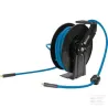 Enrouleur de tuyau d'air comprimé 20 m + 1,5 m - tuyau de 8 mm - raccord 1/4".
